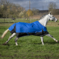 Preview: EQUI-THÉME "Aisance" Outdoordecke, wasserdicht, 1200D, Blau/Schwarz, 150g