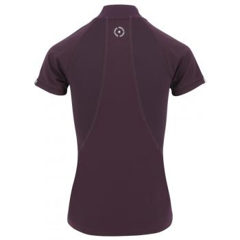 Equitheme Poloshirt Emma, Pflaume