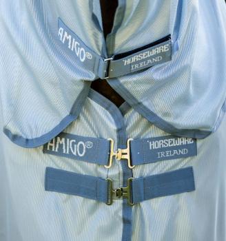 Preview: Amigo Integrated Fly Sheet (m. festem Halsteil), Heather Blue/Blue & Silver