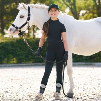 Preview: Imperial Riding Kinder Reitleggings IRHBasic Full Grip, Schwarz