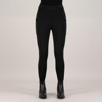 Imperial Riding Reitleggings IRHTeddy FullGrip, Black