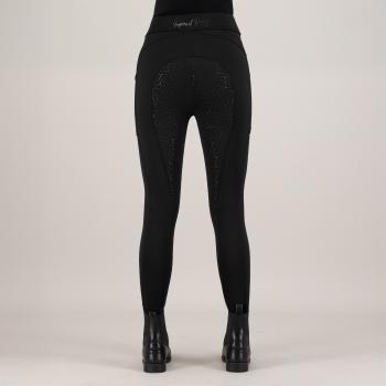 Imperial Riding Reitleggings IRHTeddy FullGrip, Black