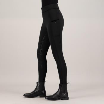 Imperial Riding Reitleggings IRHTeddy FullGrip, Black