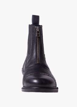 QHP Thermo Stiefelette Calgary, Leder, Schwarz