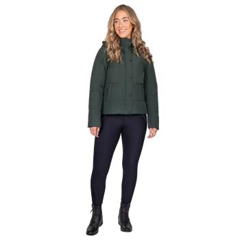 QHP Winterjacke Rayah m. abnehmb. Ärmeln, schwarz