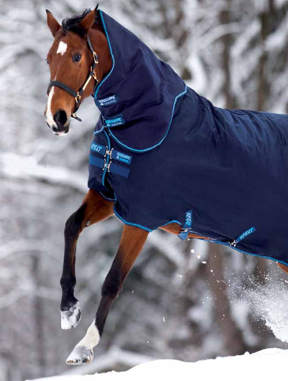 Horseware Amigo Bravo 12 Weidedecke - Wasserdicht & Atmungsaktiv 0g Leicht