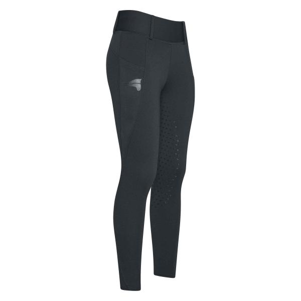 euro-star Reitleggins ERDon, Full Grip, Black