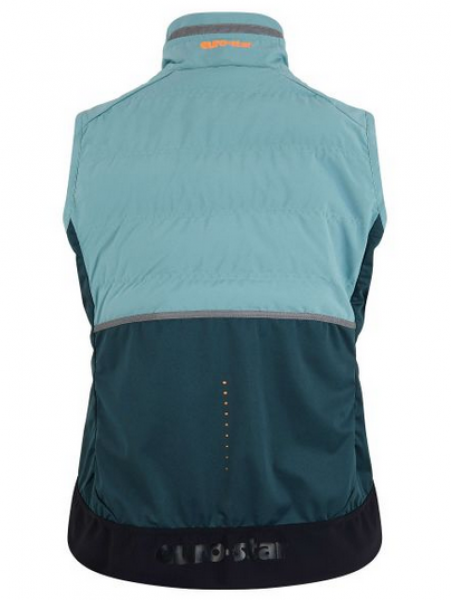 euro-star Bodywarmer ESLuna, Arctic-Green Gables-Meteoriite