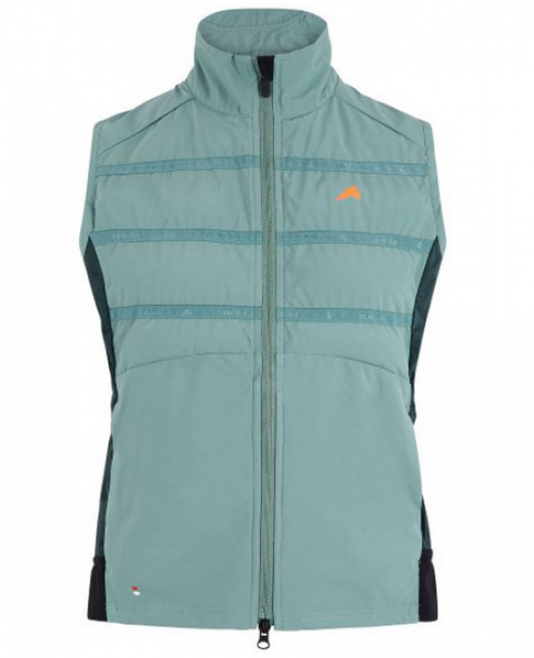 euro-star Bodywarmer ESLuna, Arctic-Green Gables-Meteoriite