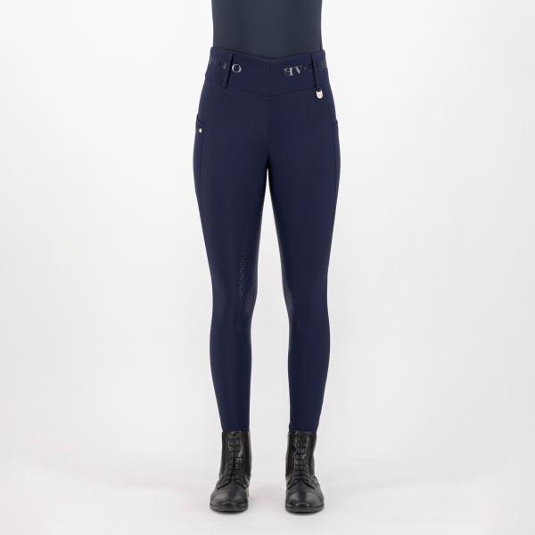 HV POLO Reithose HVPFavourite Highwaist Fullgrip, Navy