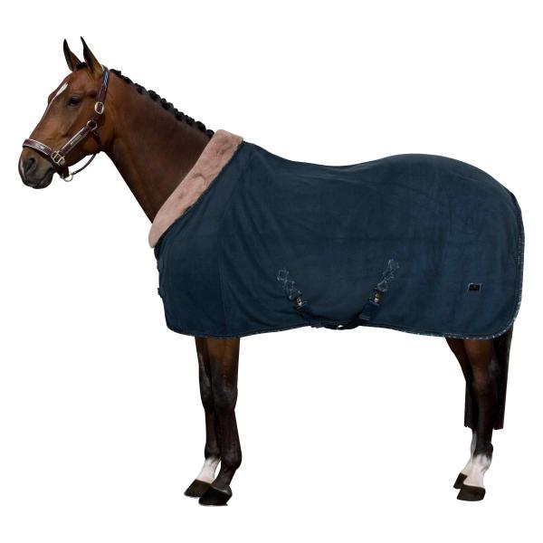 HV Polo Fleecedecke HVPWelmoed Shine, Deep Sea Blue