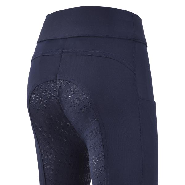 Imperial Riding Kinder Reitleggings IRHBasic Full Grip, Navy