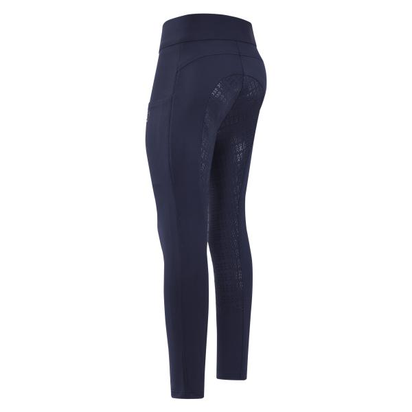 Imperial Riding Kinder Reitleggings IRHBasic Full Grip, Navy