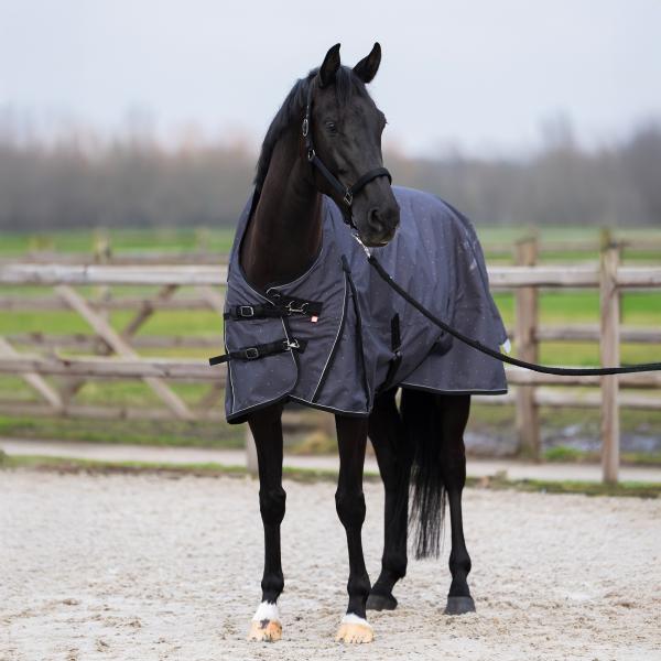 Imperial Riding Outdoordecke IRHSuper-dry AOP, 100g, Grey Herringbone