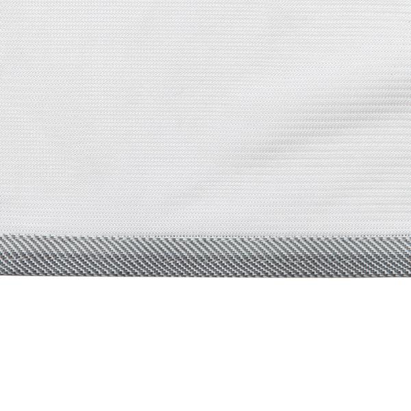 Kavalkade Fliegendecke m. abnehmb. Halsteil u. Bauchlatz, silber