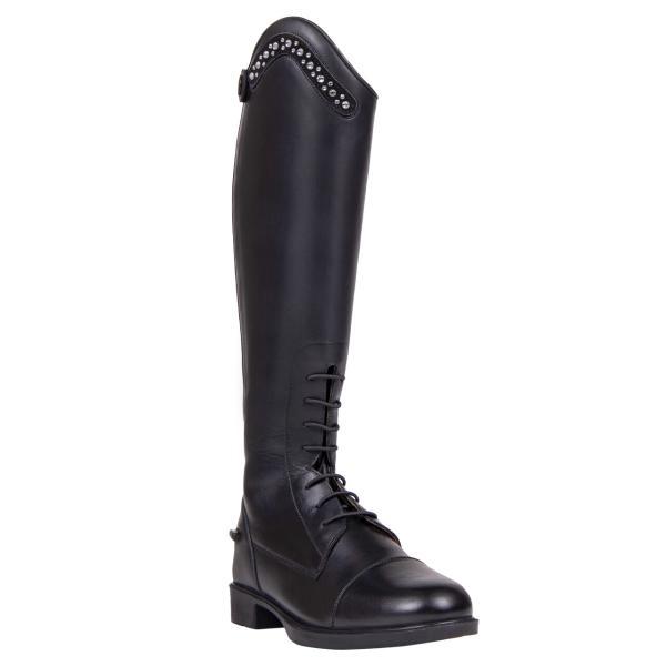 QHP Kinderreitstiefel Jaimy Junior, schwarz, Normalschaft