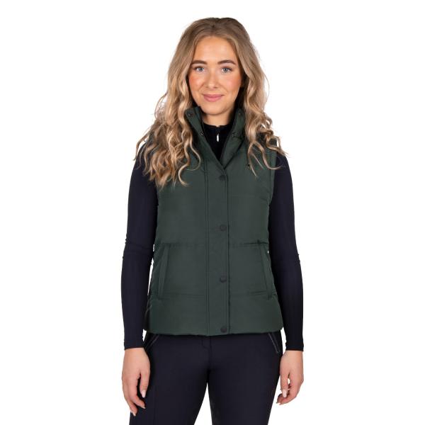 QHP Winterjacke Rayah m. abnehmb. Ärmeln, schwarz