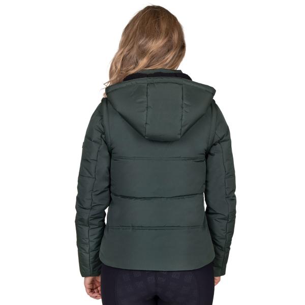QHP Winterjacke Rayah m. abnehmb. Ärmeln, schwarz
