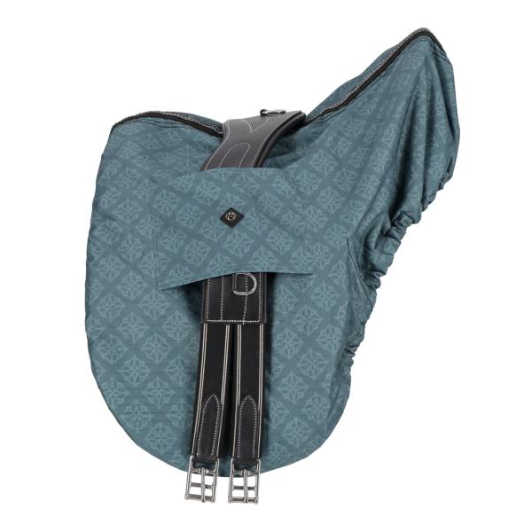 QHP Sattelschonbezug Kollektion, Palm green