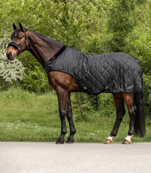Waldhausen Führmaschinendecke Exclusive m. feinem Kunstfell gefüttert, schwarz
