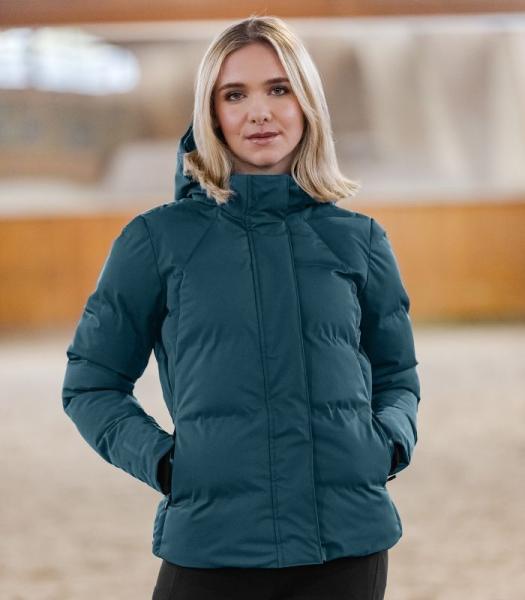 Waldhausen ELT Winter Reitjacke Ohio, petrol, wasserdicht